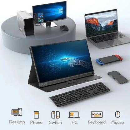 ZEUS 16" 2.5K 144Hz Portable Touchscreen Monitor